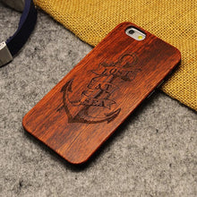 New Brand Thin Luxury Bamboo Wood Phone Case For Iphone 5 5S 6 6S 6Plus 6S Plus 7 7Plus Cover Wooden High Quality Shockproof