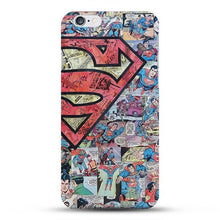 Ultra Slim Superman Phone Case For Coque iPhone 5 5SE 6s 6 7 7Plus iphone7 PC Hard Case Deadpool Ironman Batman Superhero Covers