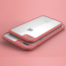 For iphone7 Case iphone 7 Plus Phone Accessories Shockproof Transparent PC Back Cover Luxury Soft Silionce Edge Bumper Fram Capa