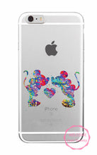 Watercolor Tinkerbell Mickey Minne Stitch Mermaid Princess  Lion King Poof Bear Monsters University Soft TPU Phone Case Coque