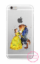 Watercolor Tinkerbell Mickey Minne Stitch Mermaid Princess  Lion King Poof Bear Monsters University Soft TPU Phone Case Coque