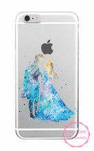 Watercolor Tinkerbell Mickey Minne Stitch Mermaid Princess  Lion King Poof Bear Monsters University Soft TPU Phone Case Coque