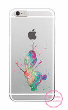 Watercolor Tinkerbell Mickey Minne Stitch Mermaid Princess  Lion King Poof Bear Monsters University Soft TPU Phone Case Coque